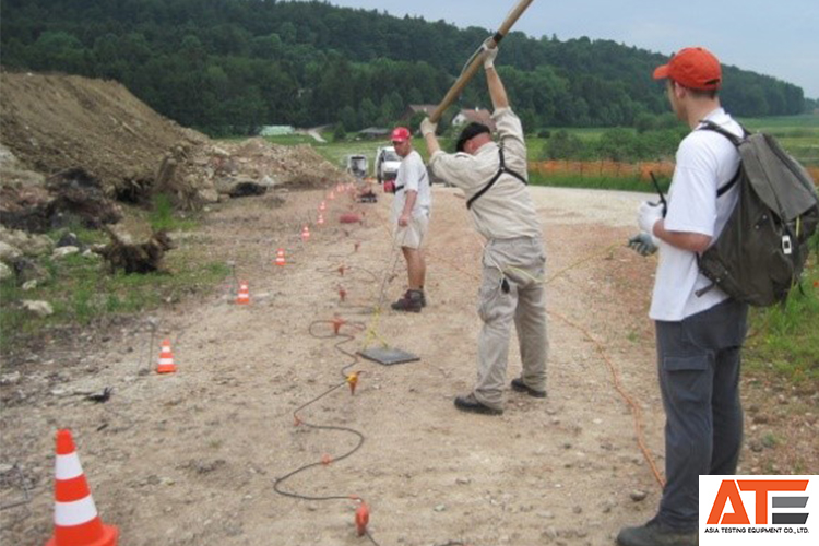 เครื่องมือสำรวจธรณีฟิสิกส์ชนิดวัดคลื่นไหวสะเทือน (Seismic surveying equipment)