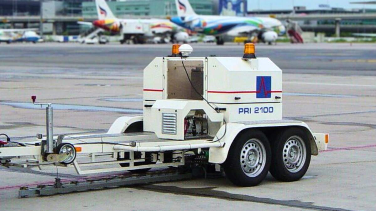 Falling weight deflection