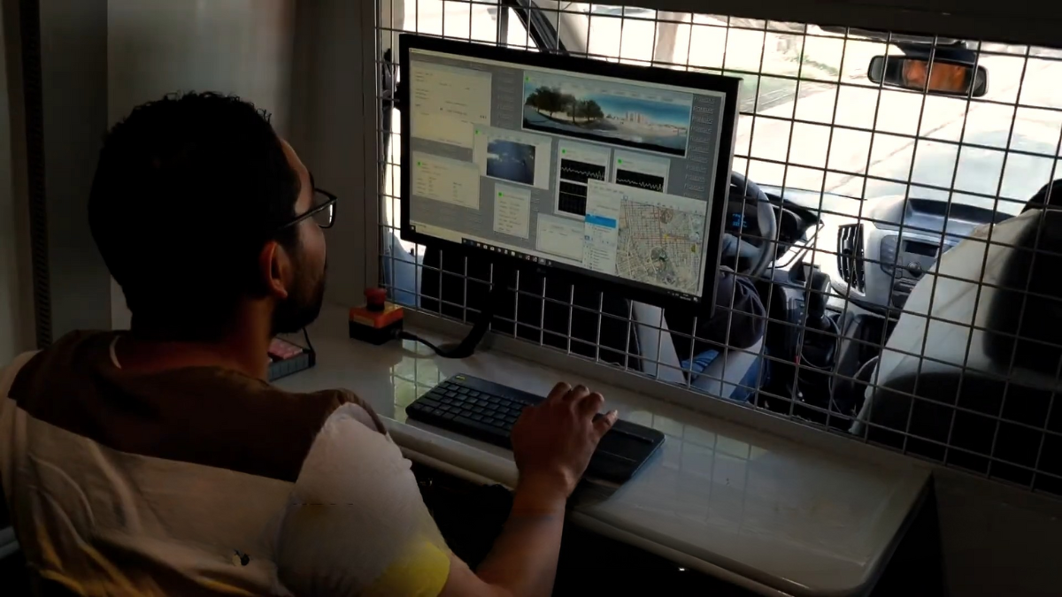 ROMDAS LCMS automated distress detection