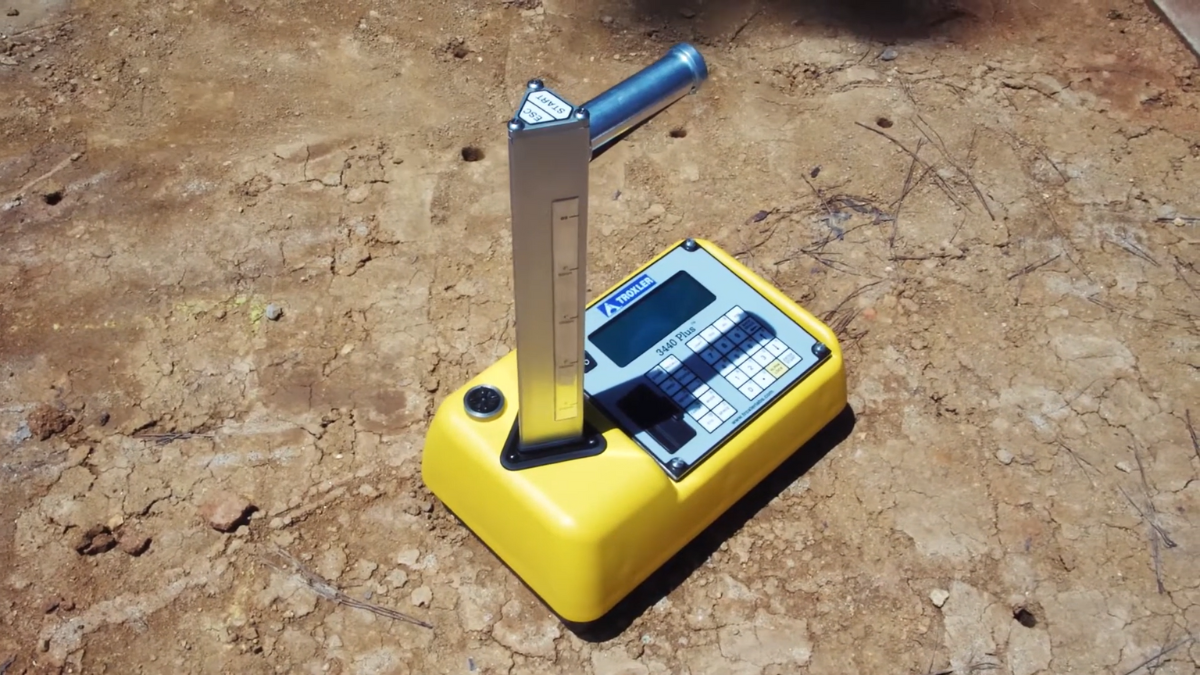 Troxler RoadReader measurement modes and statistics