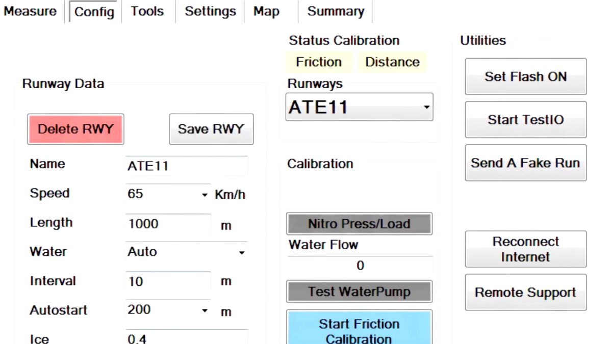 SARSYS STFT data acquisition and reporting