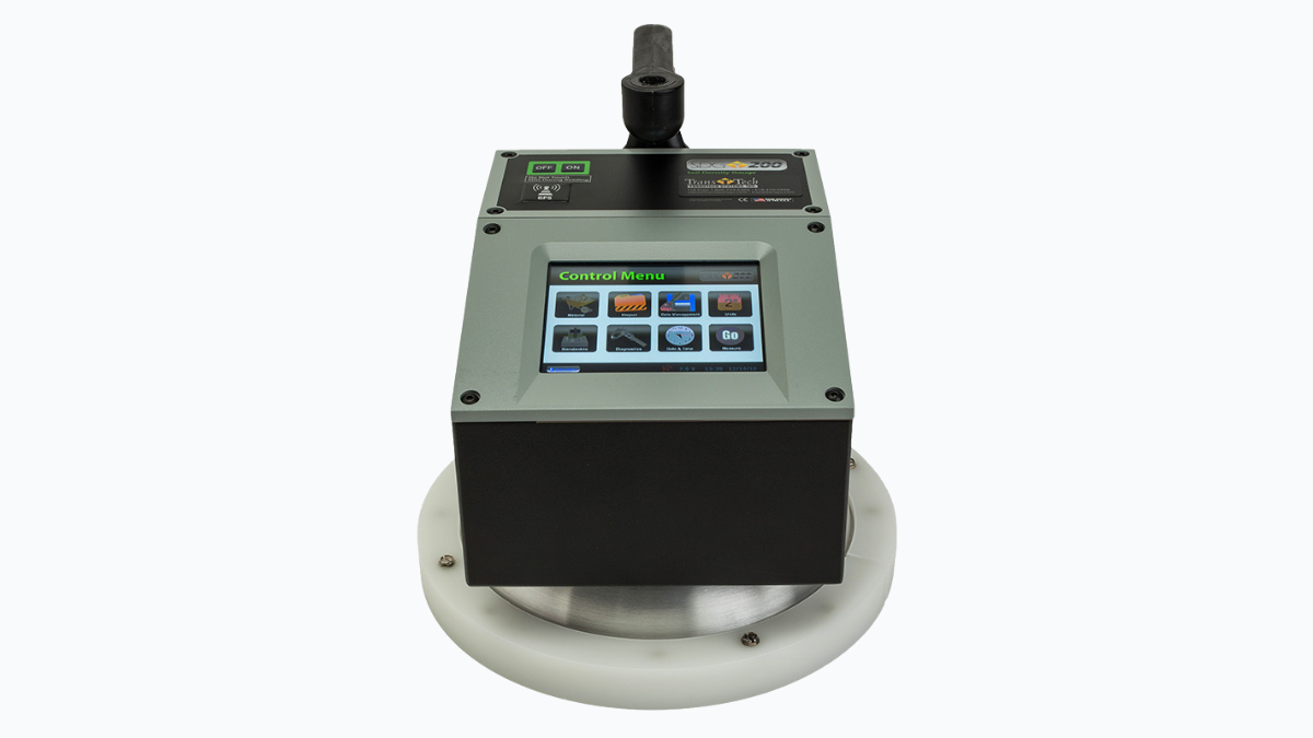 SDG 200 touch screen and data management