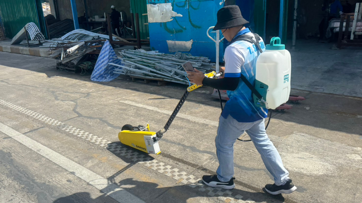 T2GO portable CFME in operation