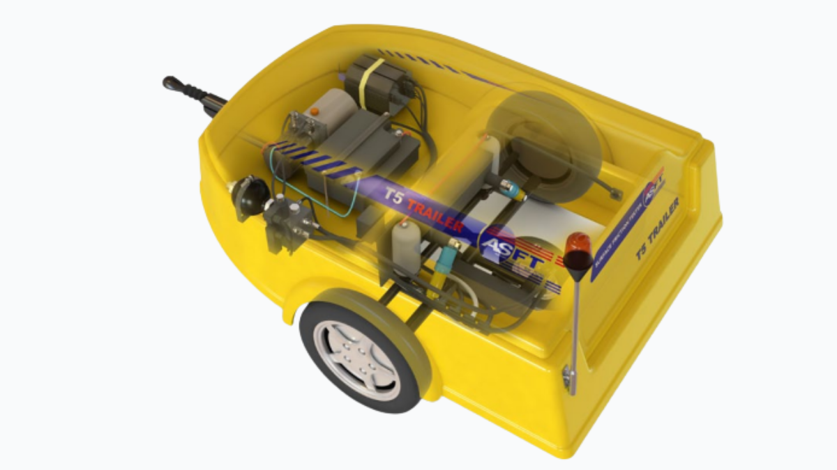 T-5 belt driven rear axle