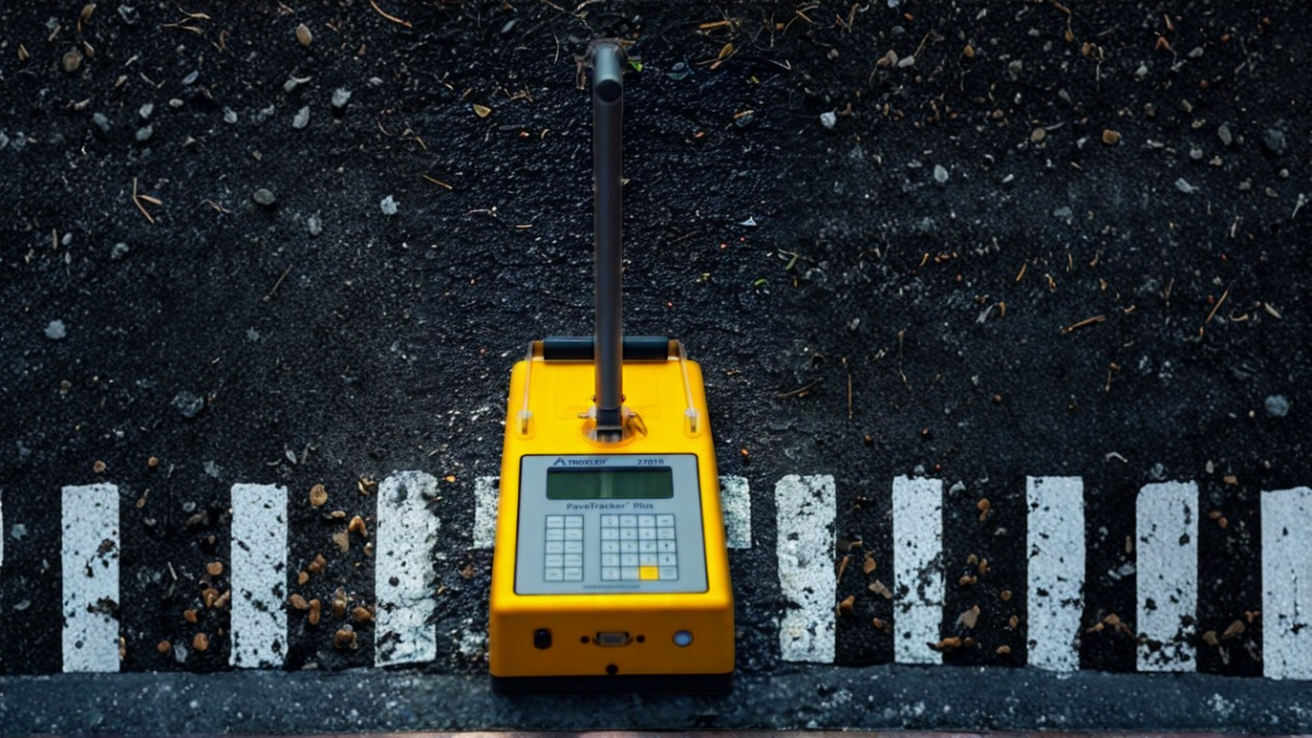 Pavetracker 2701-B Plus controls and display