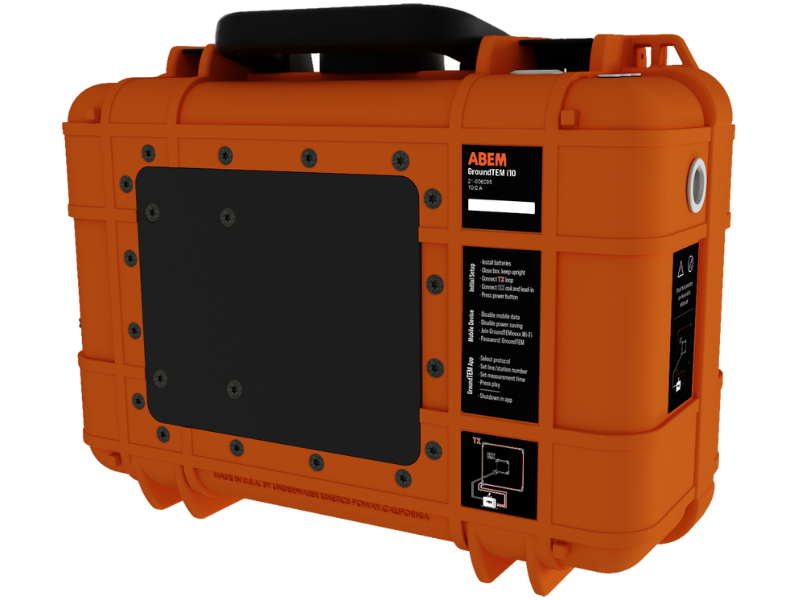 GroundTEM transmitter loop setup