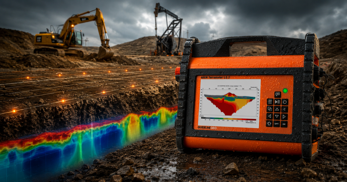 Resistivity Imaging ERT เครื่องมือสำรวจค่าความต้านทานไฟฟ้าใต้ดิน