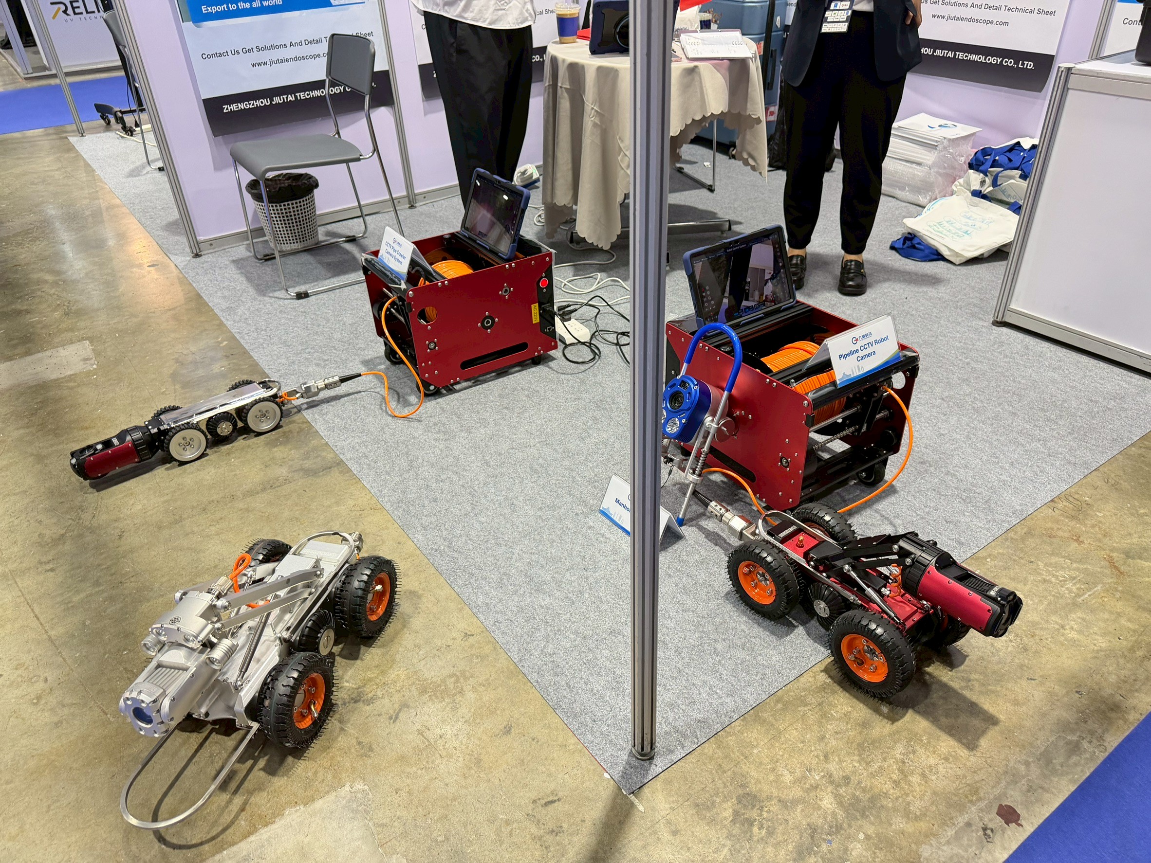 เครื่องจักรและอุปกรณ์ Trenchless Technology จัดแสดงในงาน