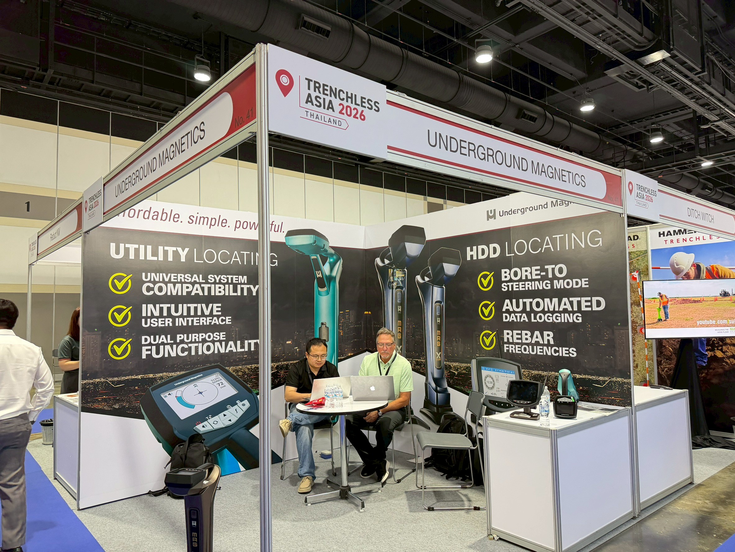 บรรยากาศภายในงาน Trenchless Asia 2026 เต็มไปด้วยผู้เข้าร่วมงานจากทั่วโลก